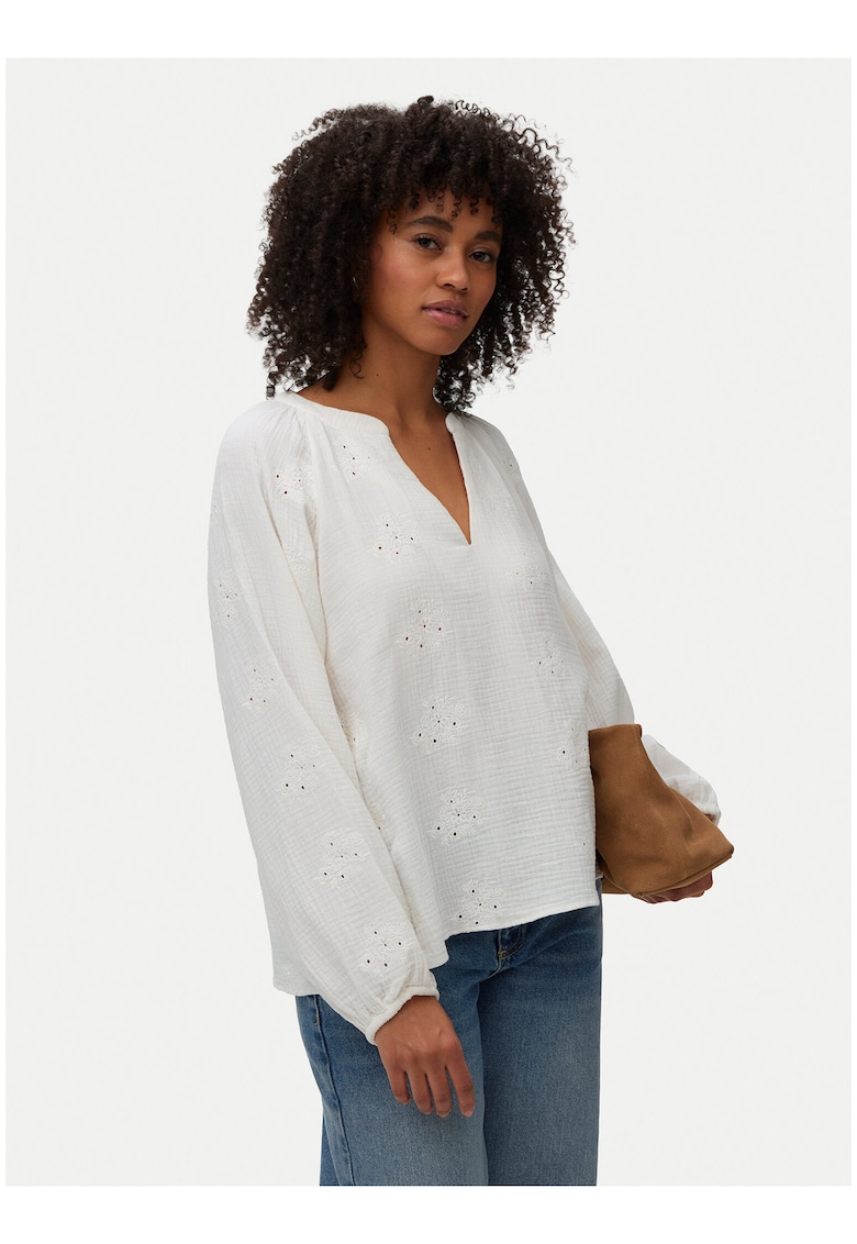 Bluza dama - alb - regular fit - Alb
