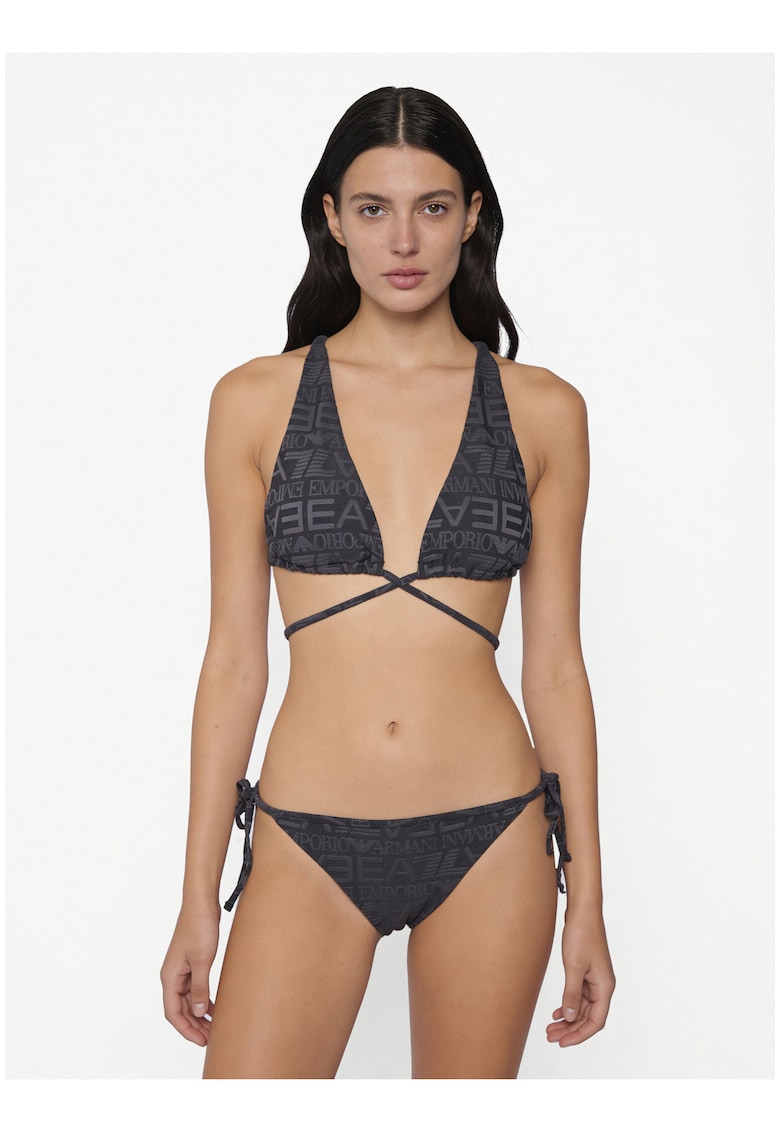 Costum de baie bikini pentru femei - material sintetic 898281 - Gri