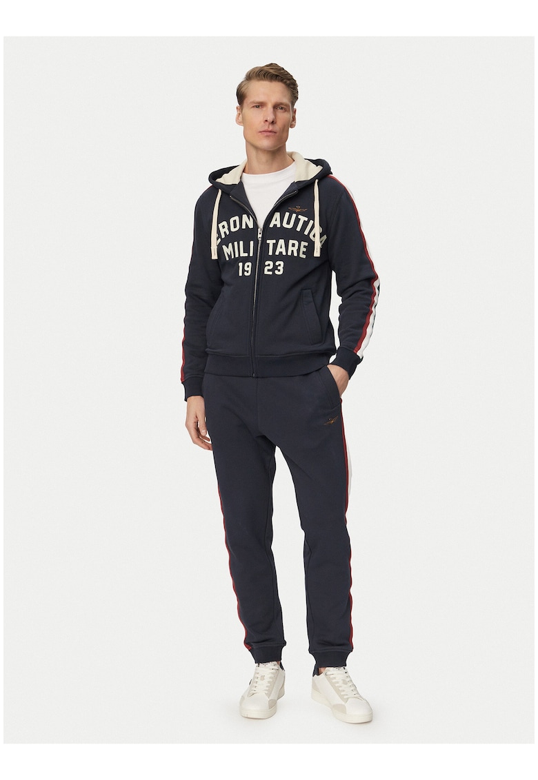 Trening barbati - bleumarin - bumbac - regular fit