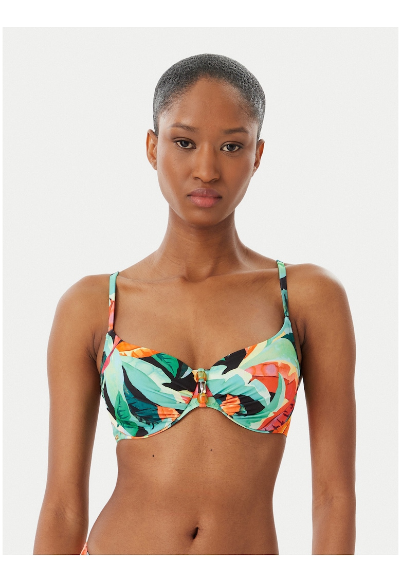 Sutien de bikini dama - multicolor - grafic - poliester-elastan -