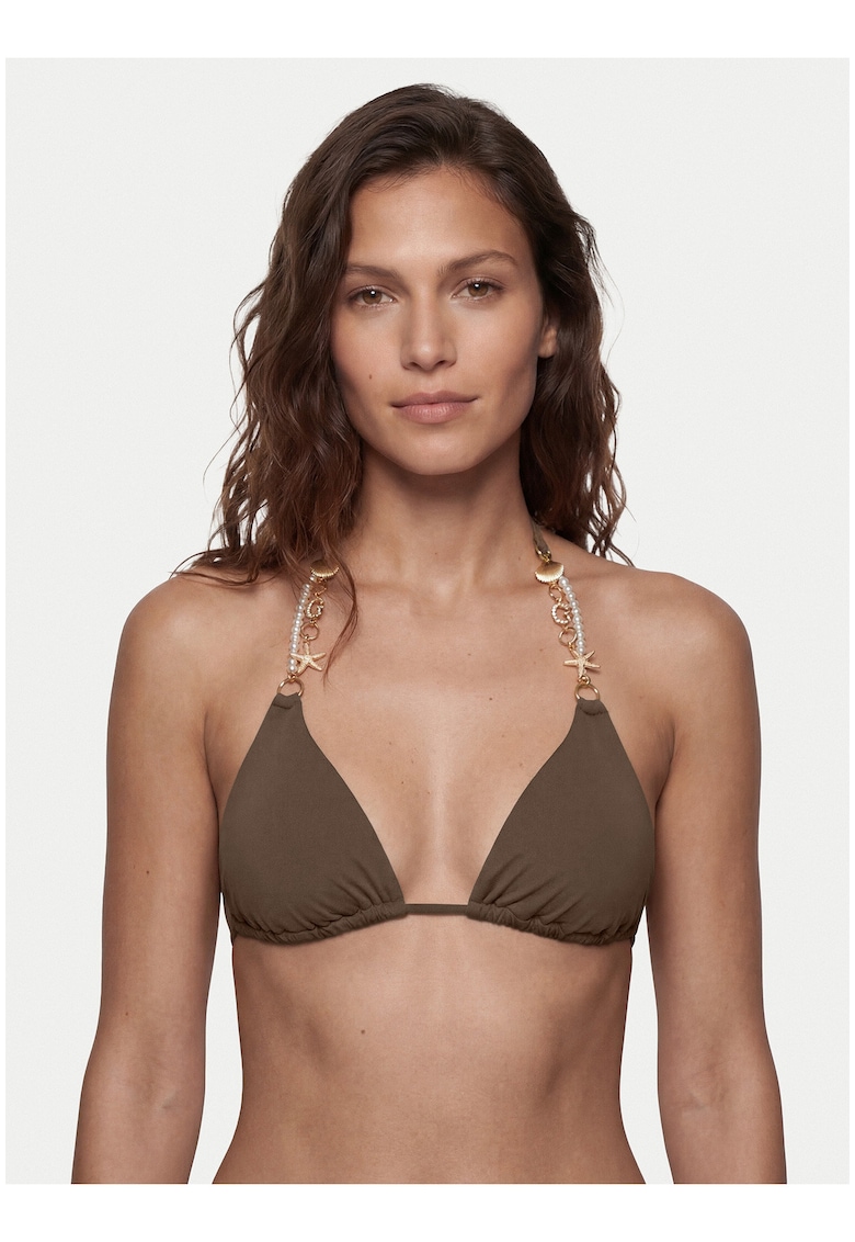 Top bikini dama - maro - fara armatura - bretele nedetasabile - material elastic