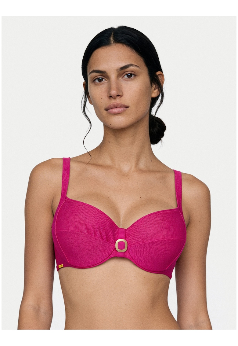 Sutien de bikini dama - roz - poliamida - elastan