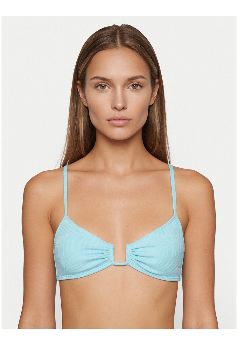 Top de bikini dama - albastru - material sintetic - fara inchidere