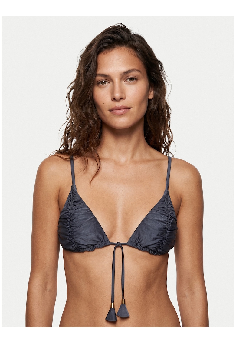 Top de bikini dama - bleumarin - cupe moi - material elastic
