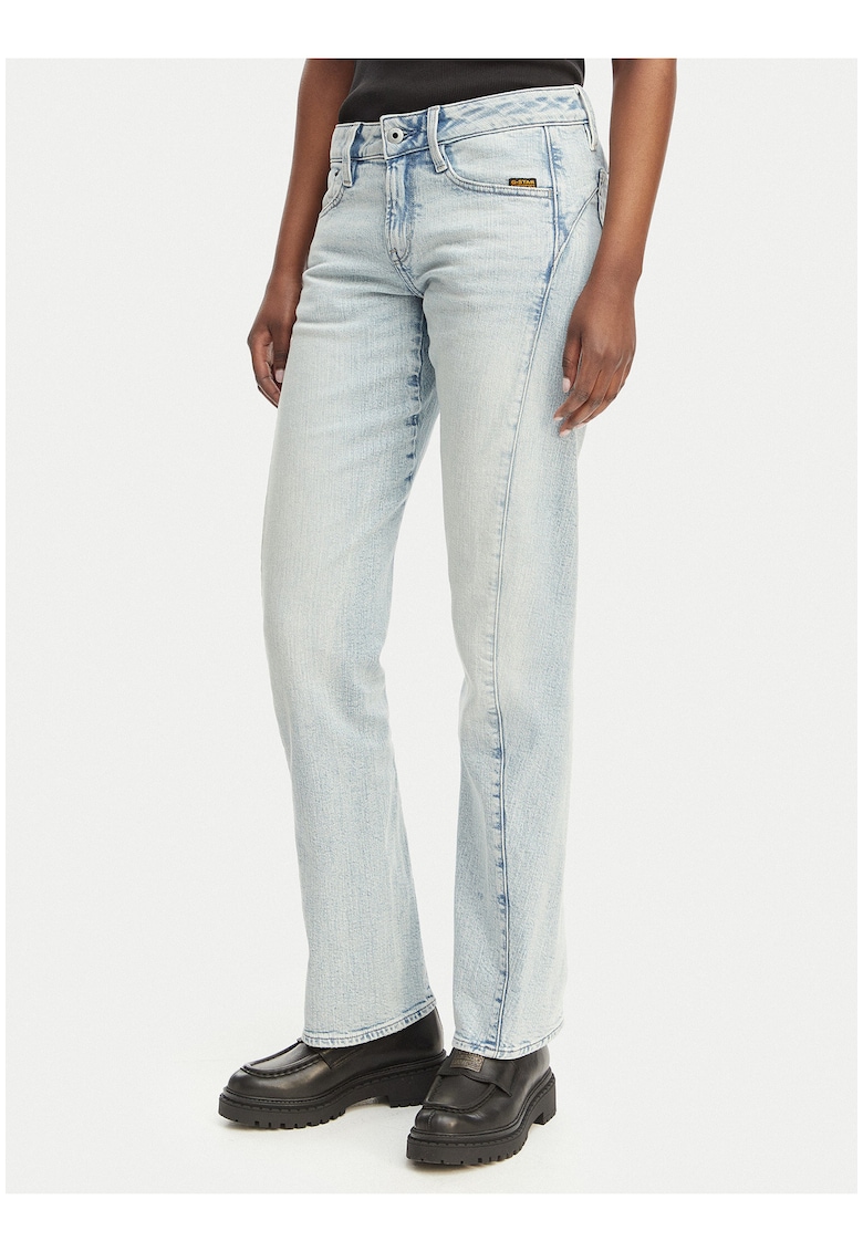 Blugi dama - skinny - albastru - bumbac