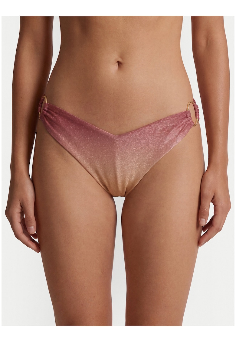 Slip de bikini Dama - roz - poliester-poliamida