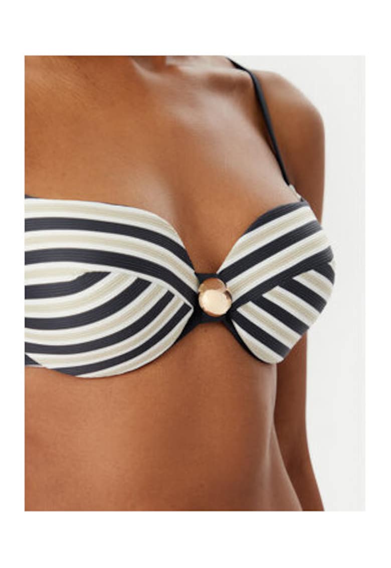 Sutien de bikini - dungi - bej - poliamida/poliester/elastan