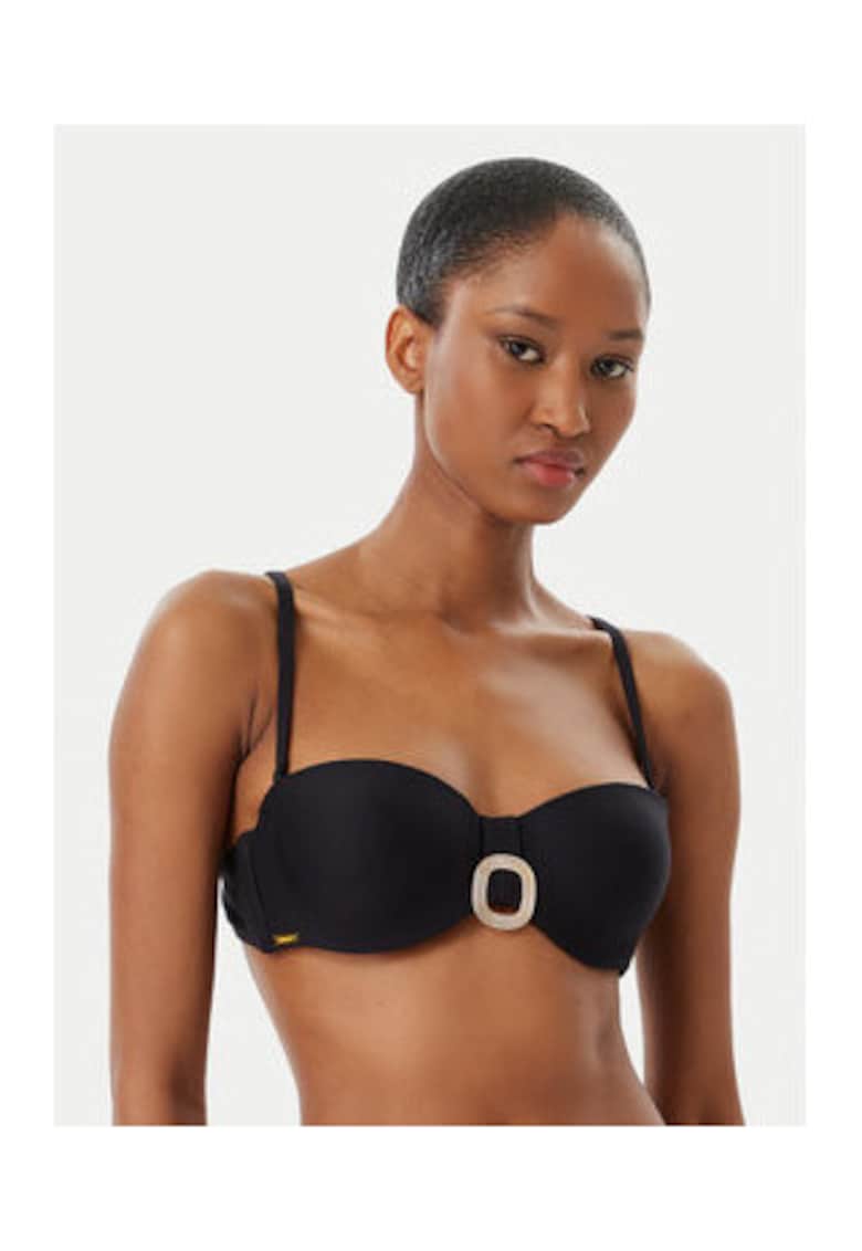 Top bikini dama - negru - material rezistent - confortabil -