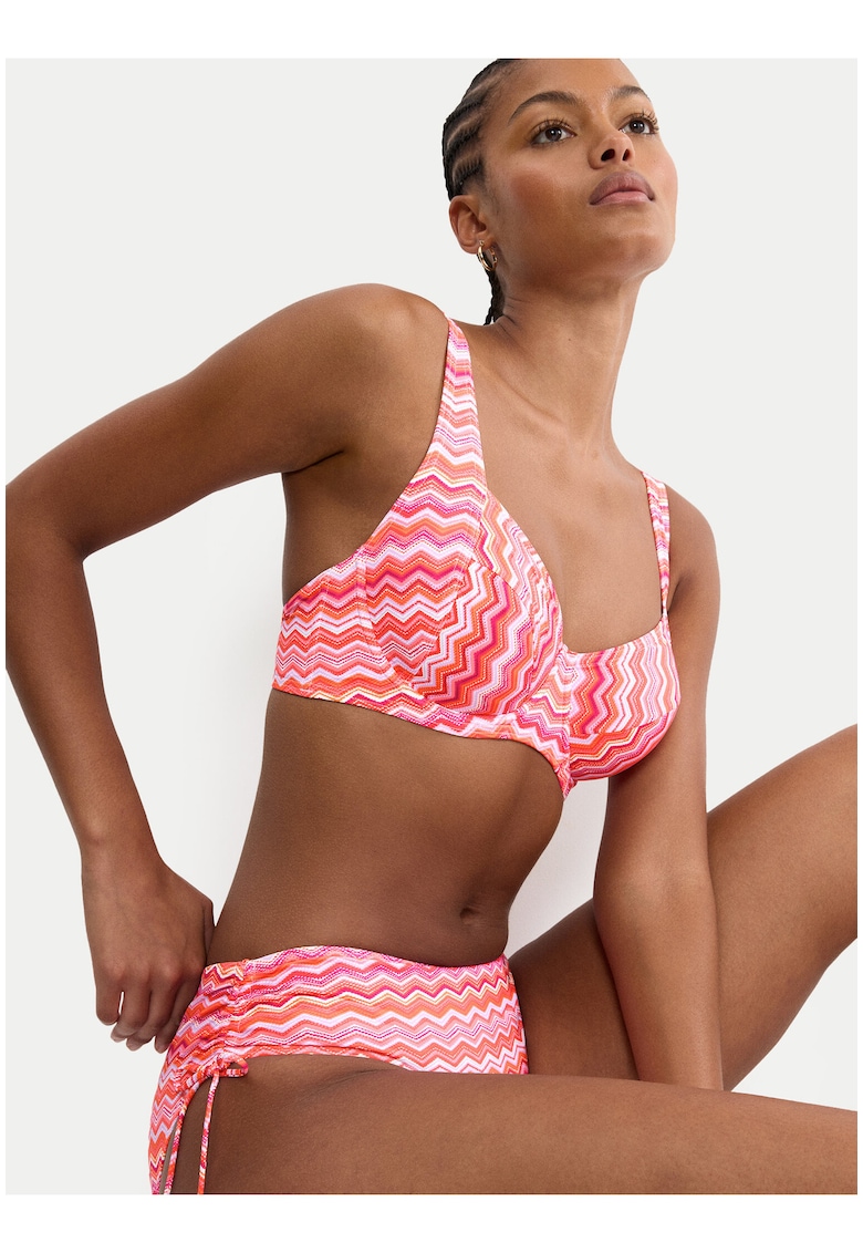 Sutien de bikini pentru femei - Multicolor - Portocaliu -