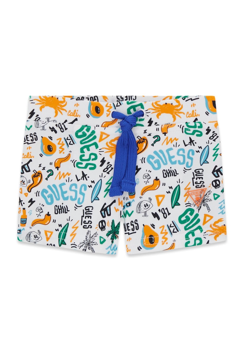 Costum de baie baieti - multicolor - material poliamida si elastan - imprimeu grafic