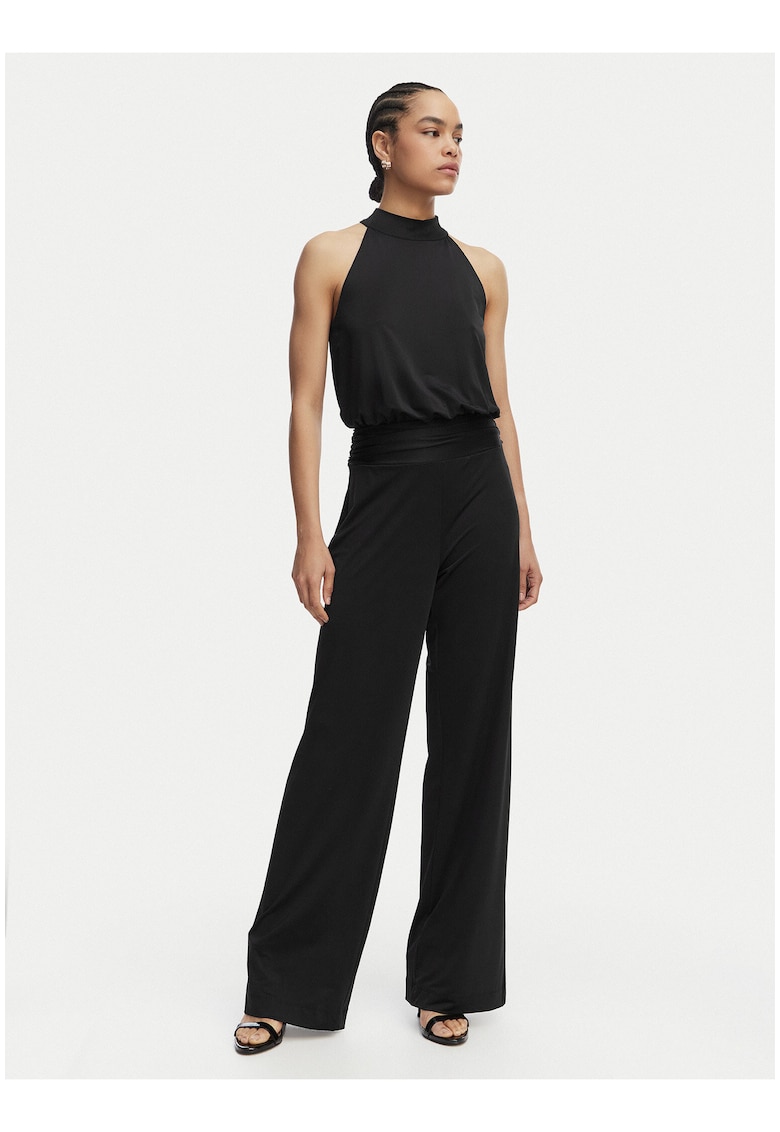 Salopeta neagra fara maneci - Negru