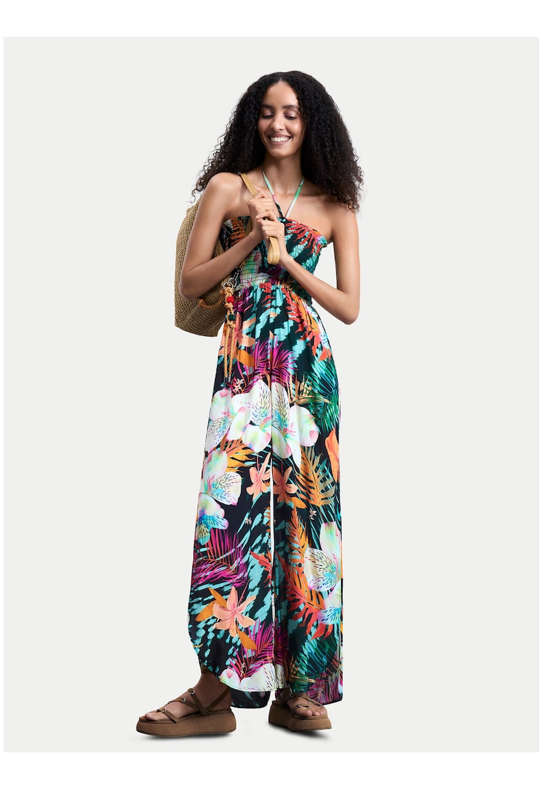 DESIGUAL Дамски гащеризон - черен - без ръкави - вискоза