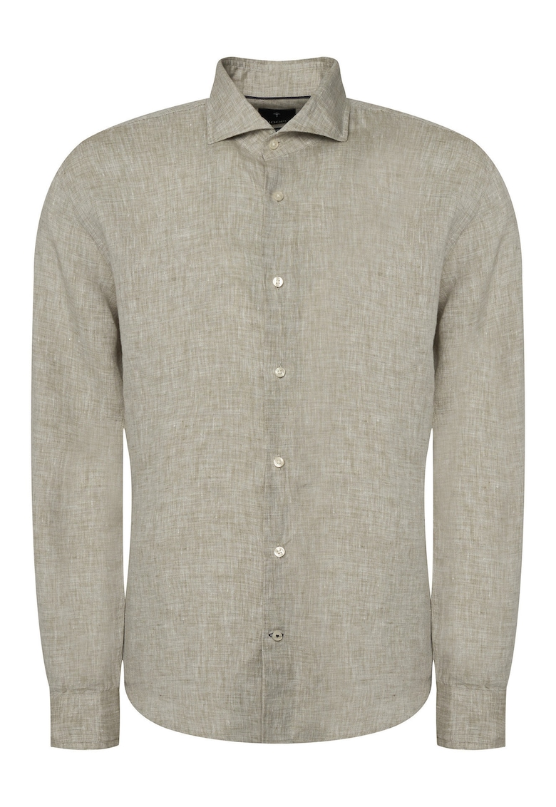 Camasa barbati - verde - material 100% in - maneca lunga - croiala regular fit