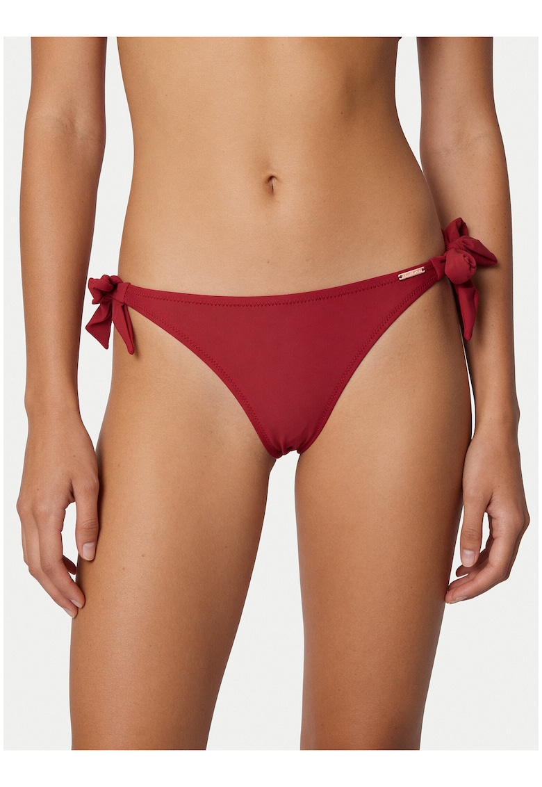 Slip de bikini Dama - rosu - poliamida-elastan