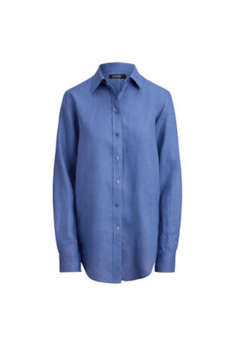 Camasa dama - albastru - casual - 100% in -