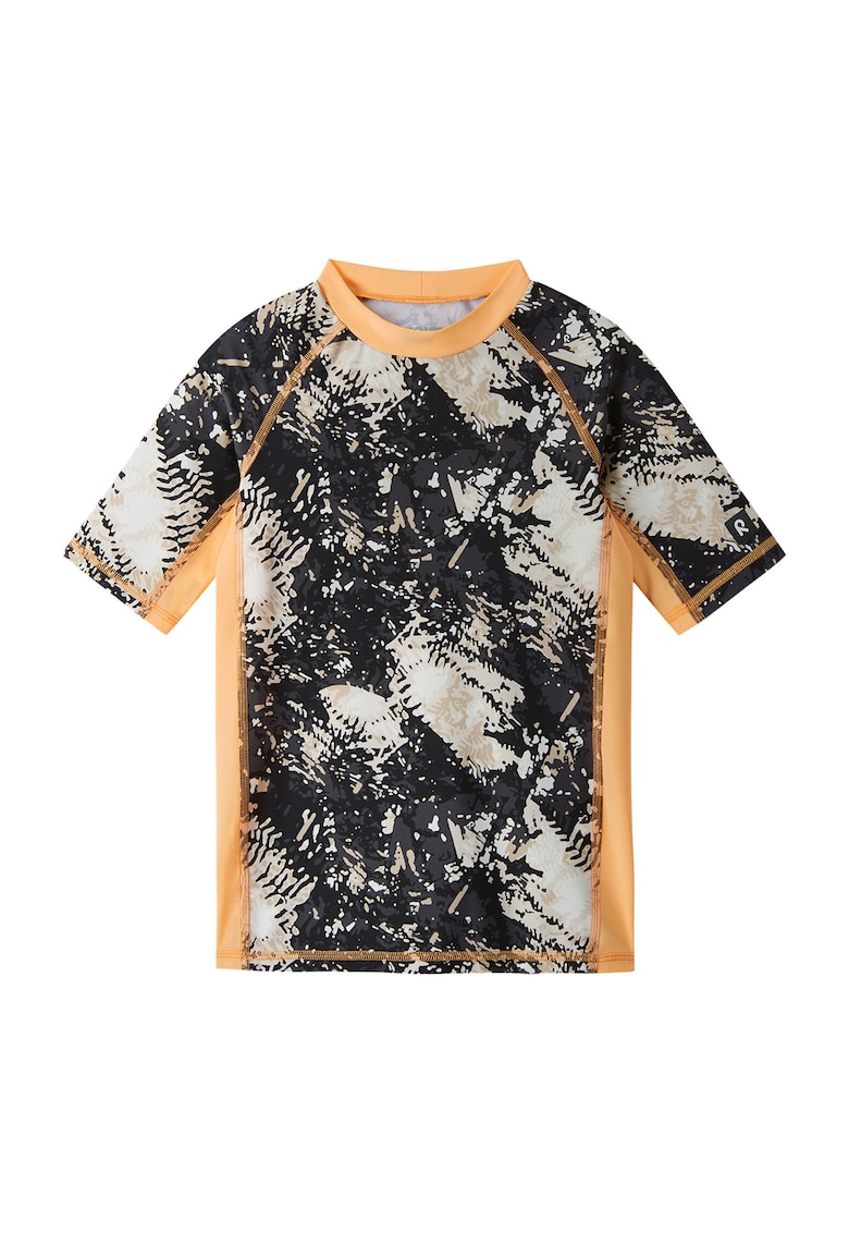 Tricou de inot baieti - negru - material poliamida si elastan