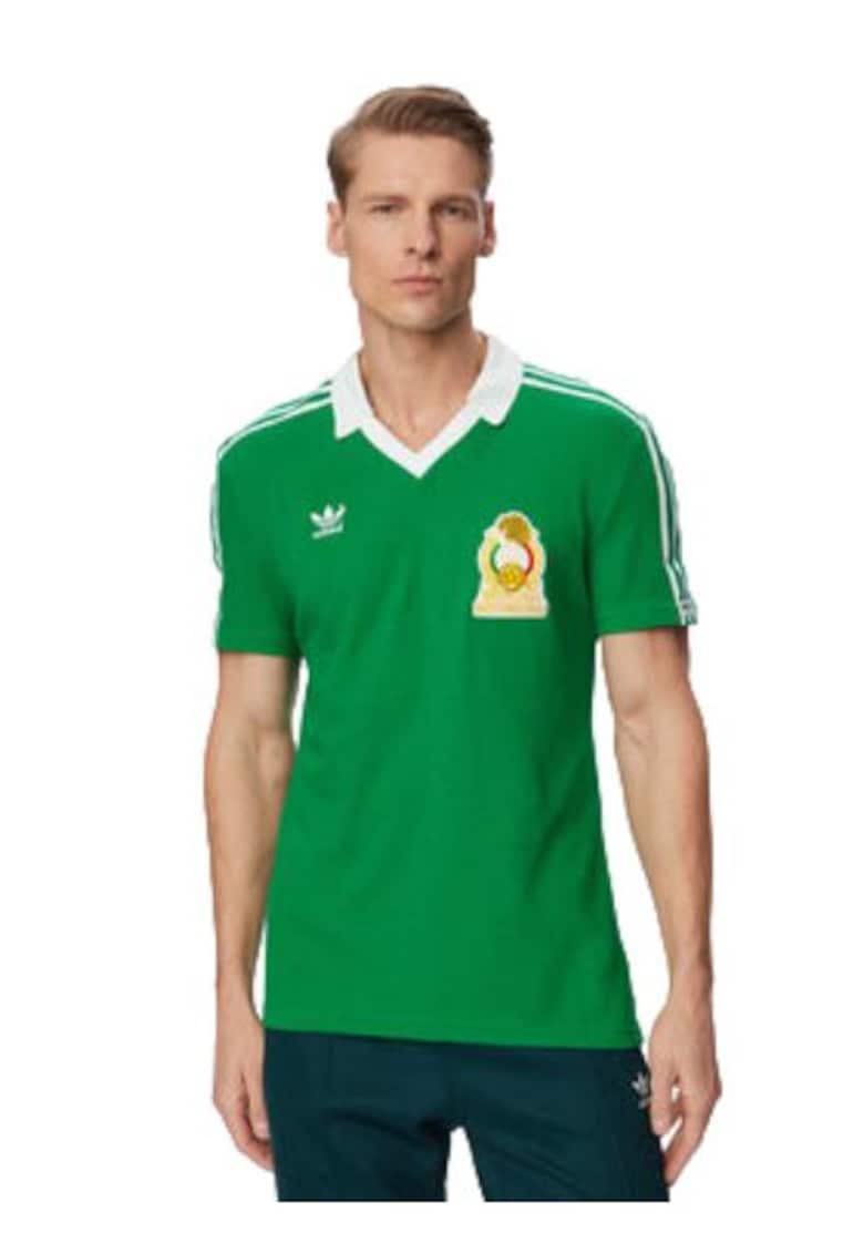 Tricou sport barbati - verde - bumbac - poliester reciclat