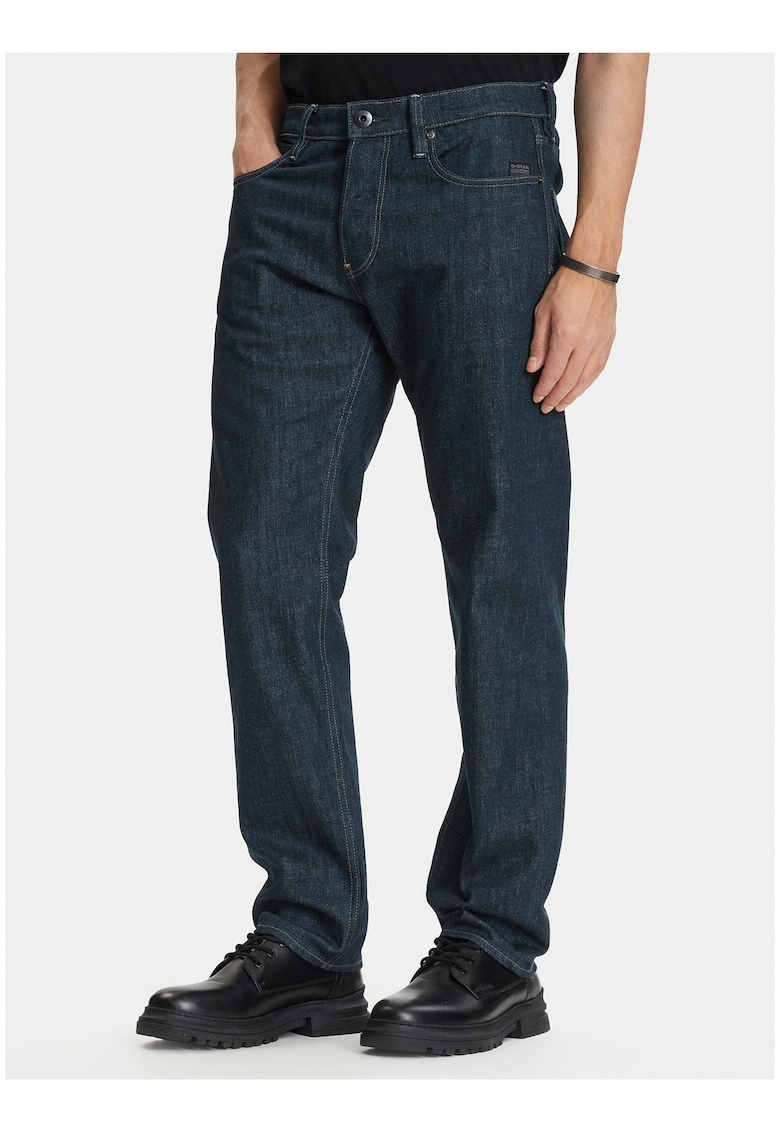 Blugi G-Star Raw - slim fit - bleumarin - bumbac - Bleumarin