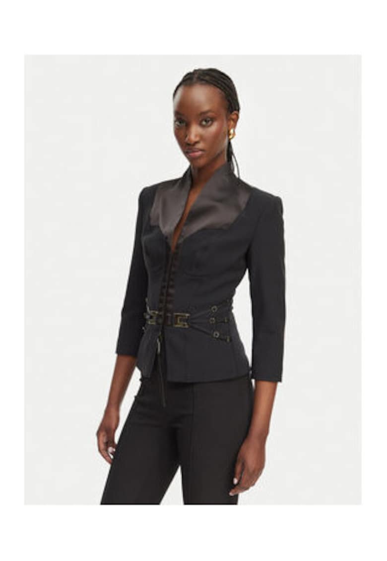 Sacou dama - negru - poliester - casual - regular fit