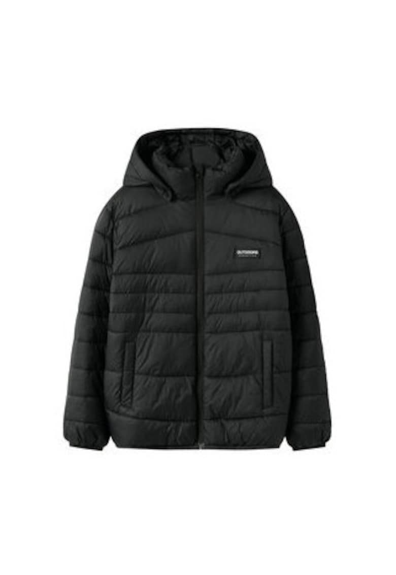 Geaca de iarna copii - negru - poliamida - regular fit -