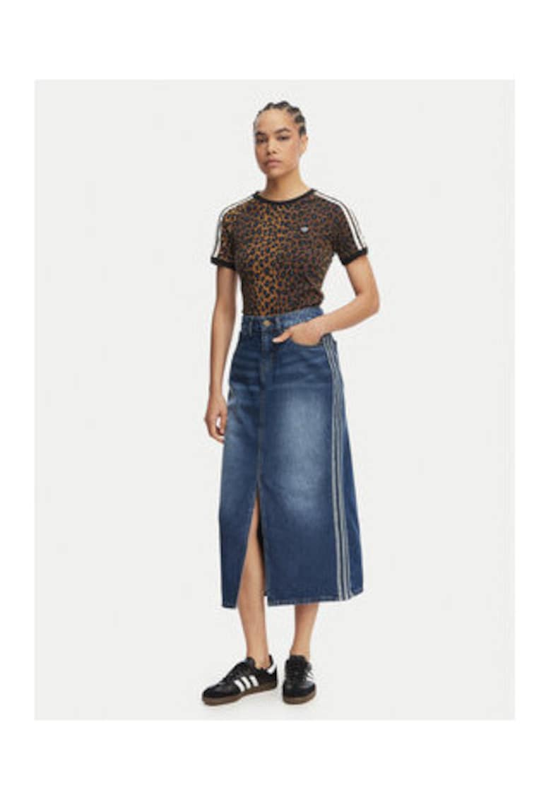Fusta denim Dama - albastru - casual - bumbac