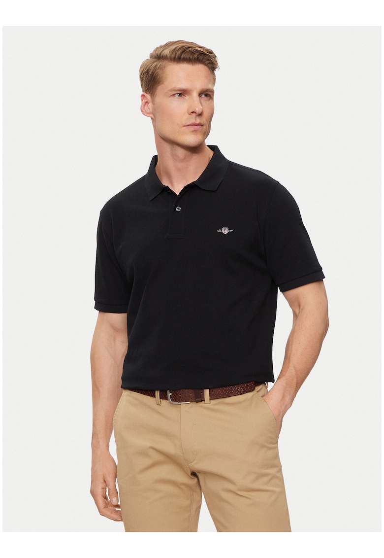 Tricou Barbati - Negru - bumbac - maneca scurta - Negru