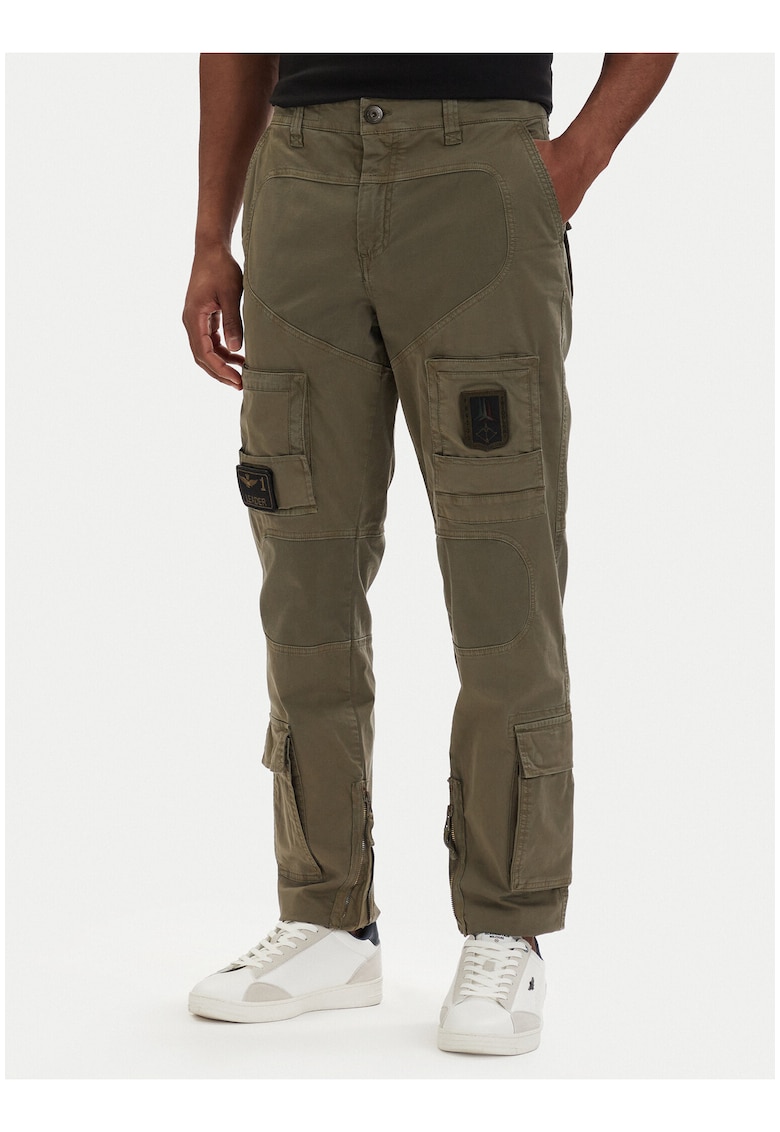 Pantaloni cargo - Verde