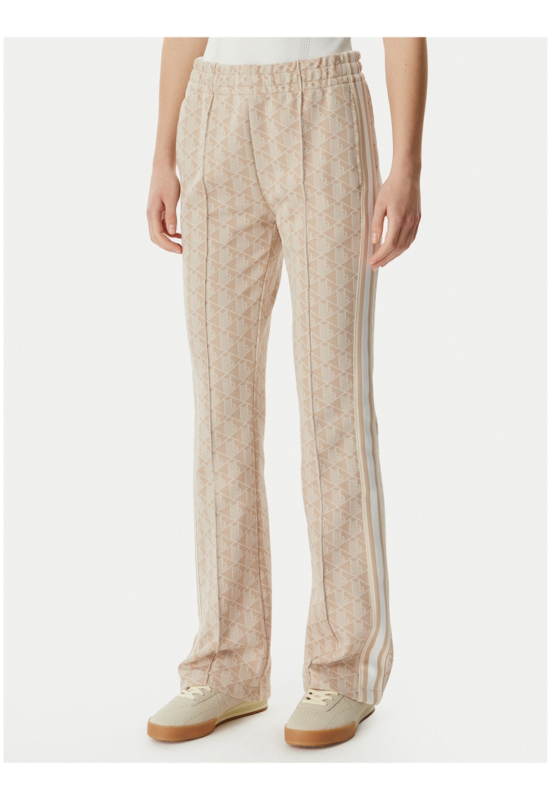 Pantaloni de trening Dama - bej - croiala dreapta - material moale