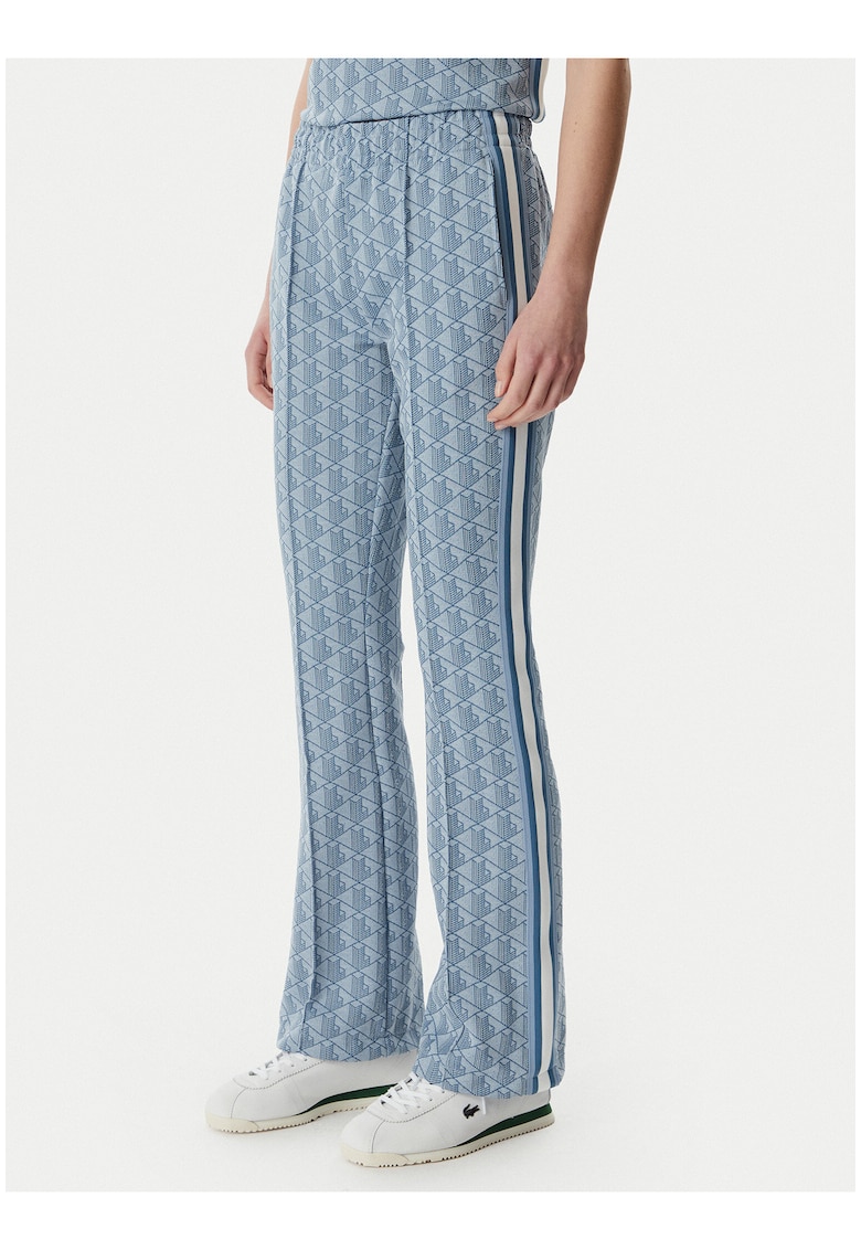 Pantaloni sport dama - albastru - poliester-bumbac