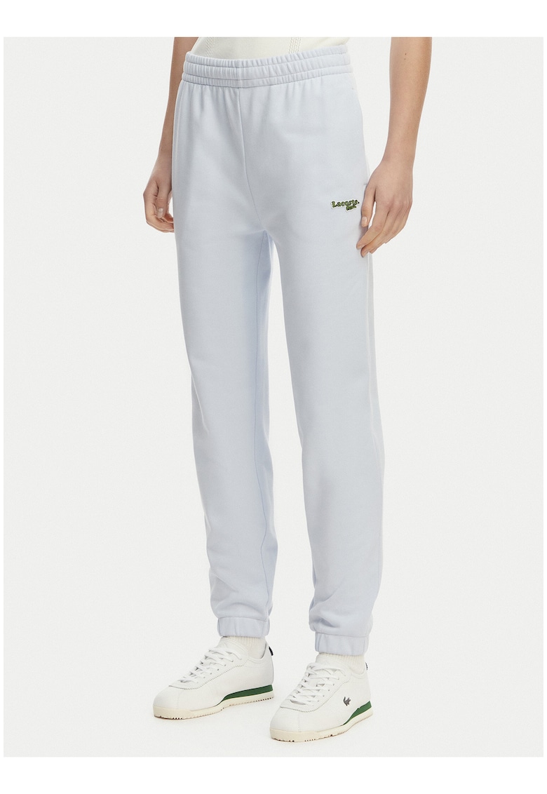 Pantaloni de trening Dama - Albastru - bumbac si poliester - croiala dreapta