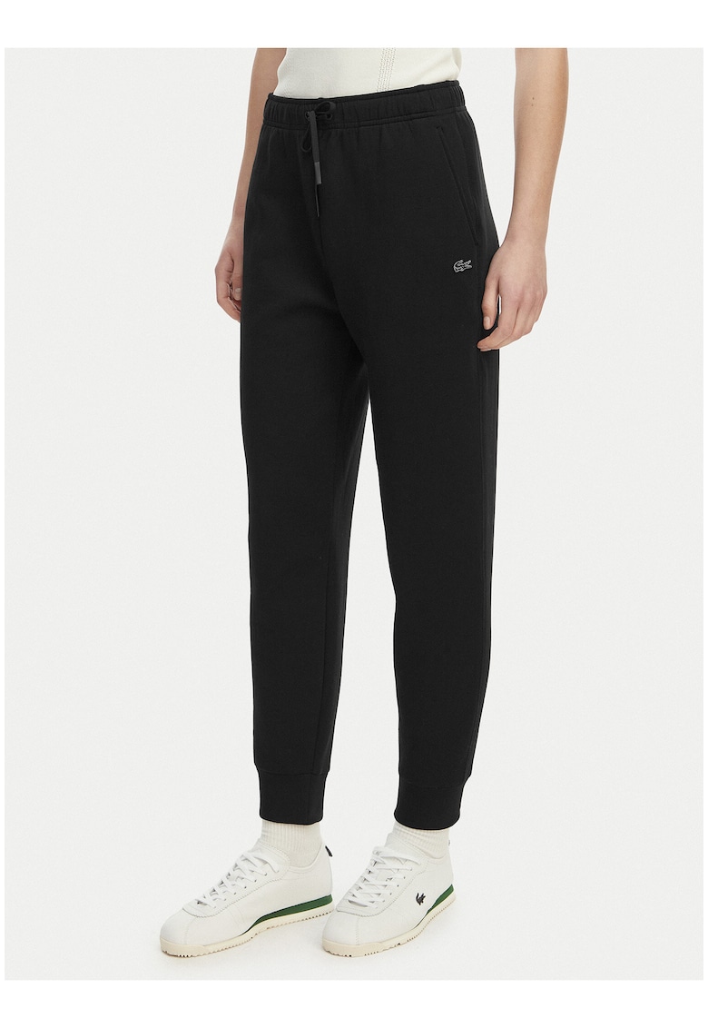 Pantaloni de trening - negru - bumbac natural - elasticitate - regular fit
