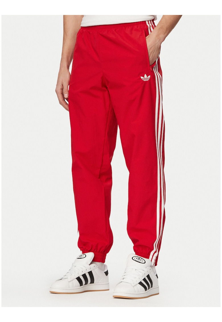 Pantaloni sport barbati - rosu - poliamida reciclata
