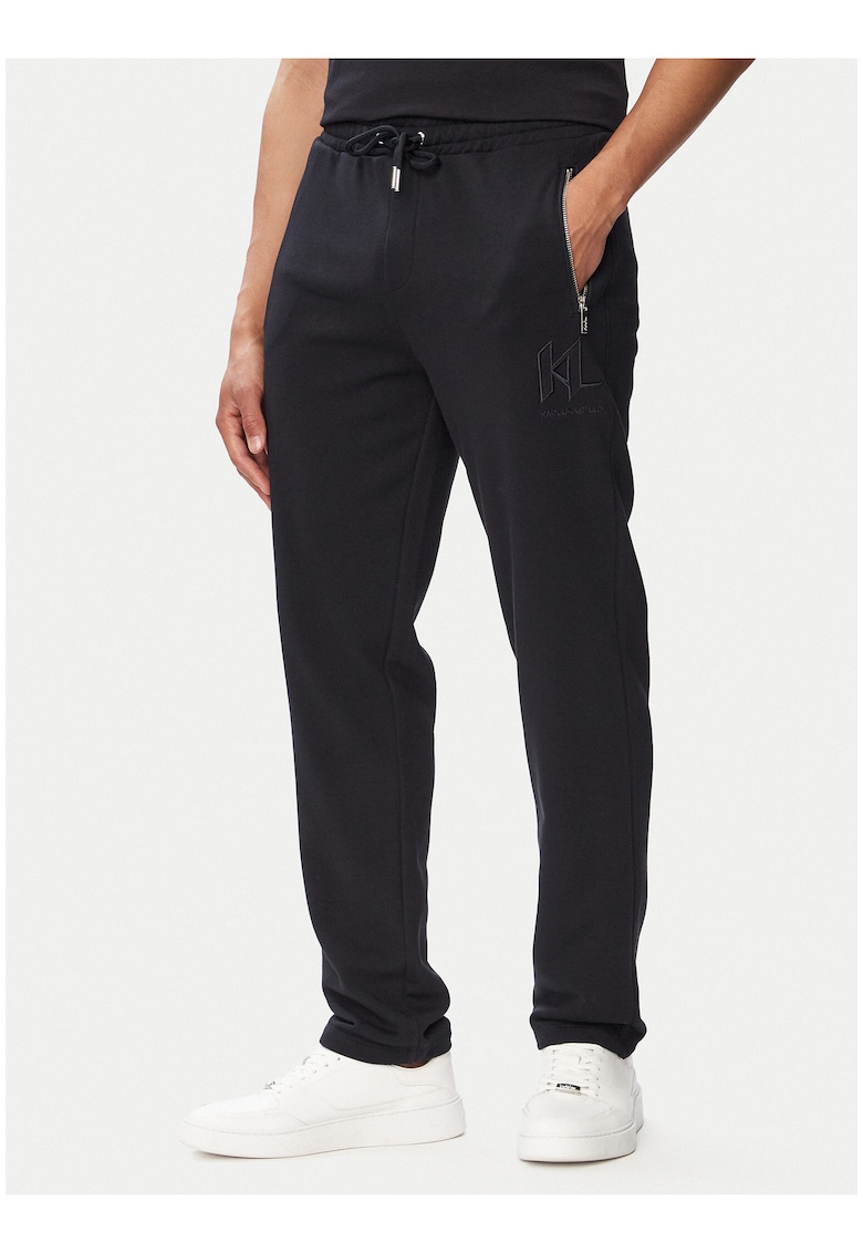 Pantaloni sport barbati - bleumarin - bumbac organic