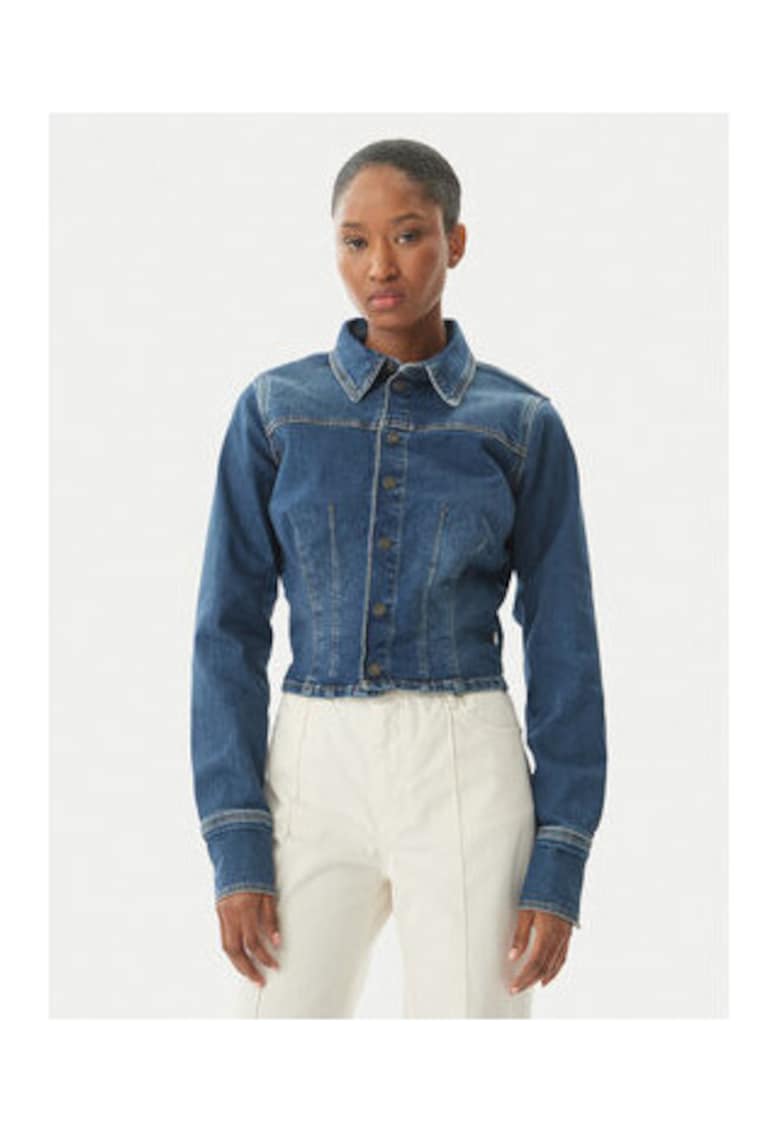 Geaca pentru dama - denim - albastru - bumbac