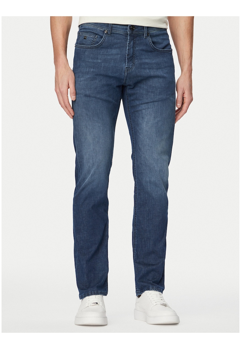Blugi barbati - slim fit - albastru - bumbac 681205 - Albastru