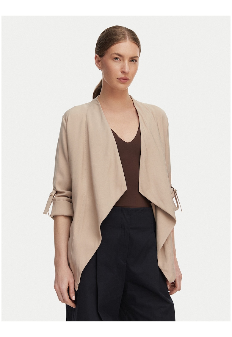 Sacou dama - casual - viscoza - Maro/Multicolor