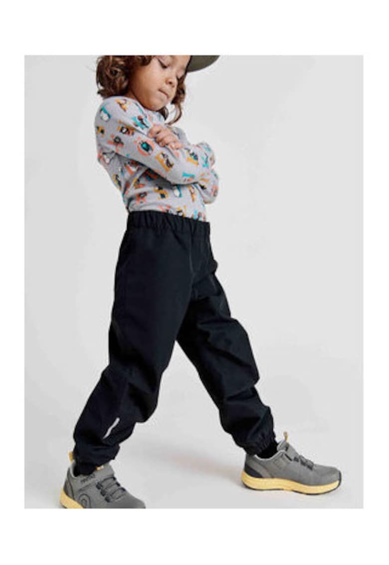 Pantaloni sport copii - negru - poliester - unisex -