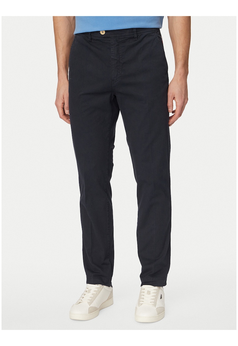 Pantaloni barbati - bleumarin - bumbac - regular fit