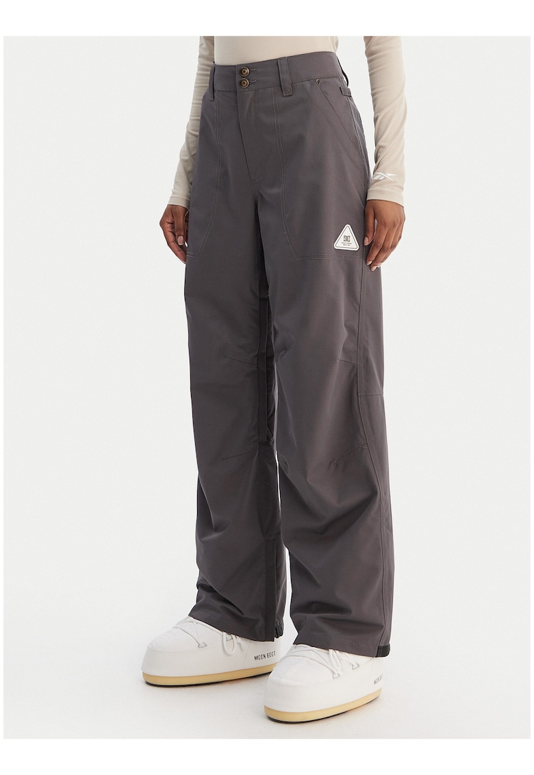 Pantaloni sport dama - negru - poliester - sezon toamna/iarna -