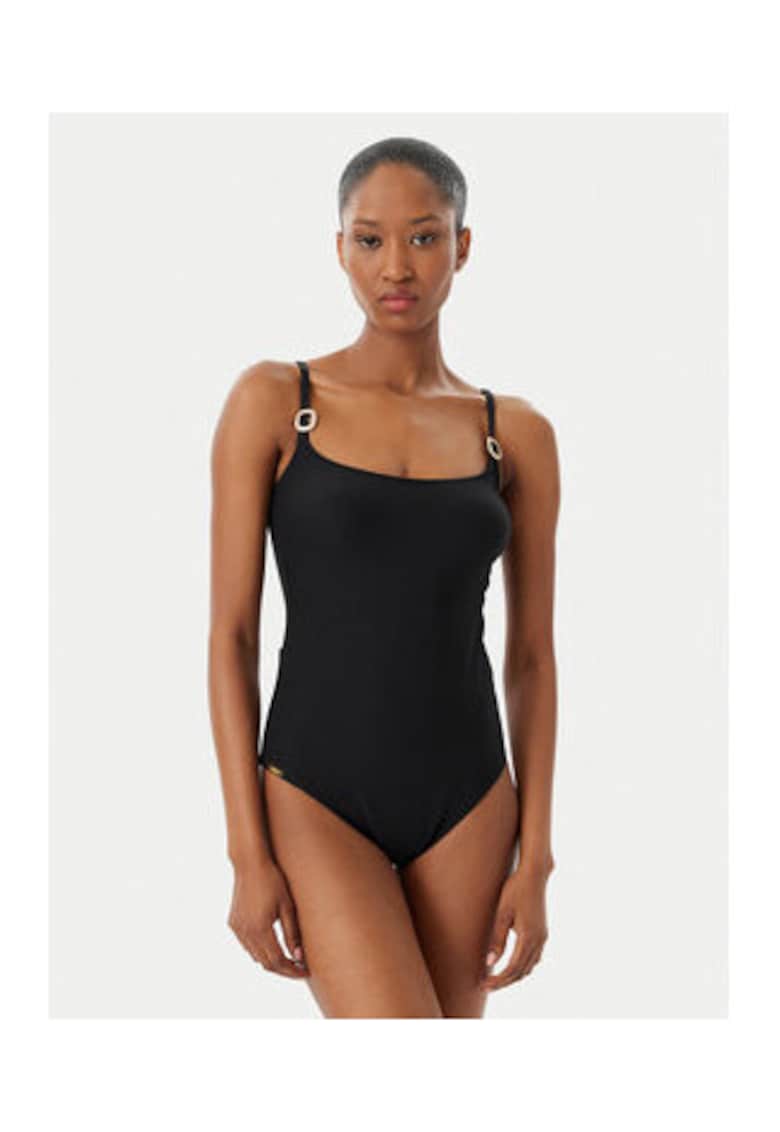 Costum de baie dama - negru - poliamida-elastan -