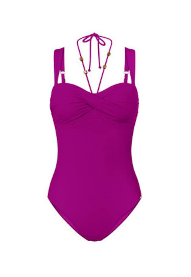 Costum de baie dama - roz - 46D - 105D