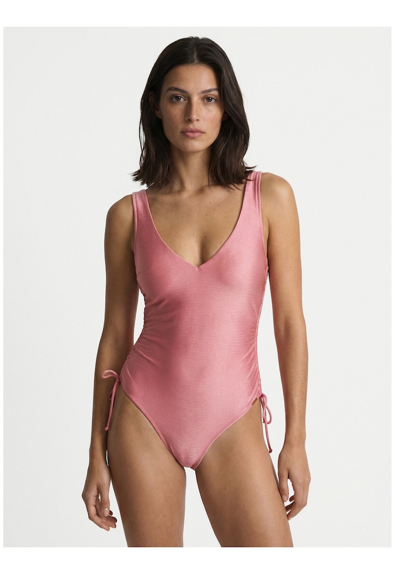 Costum de baie dama - roz - poliuretan