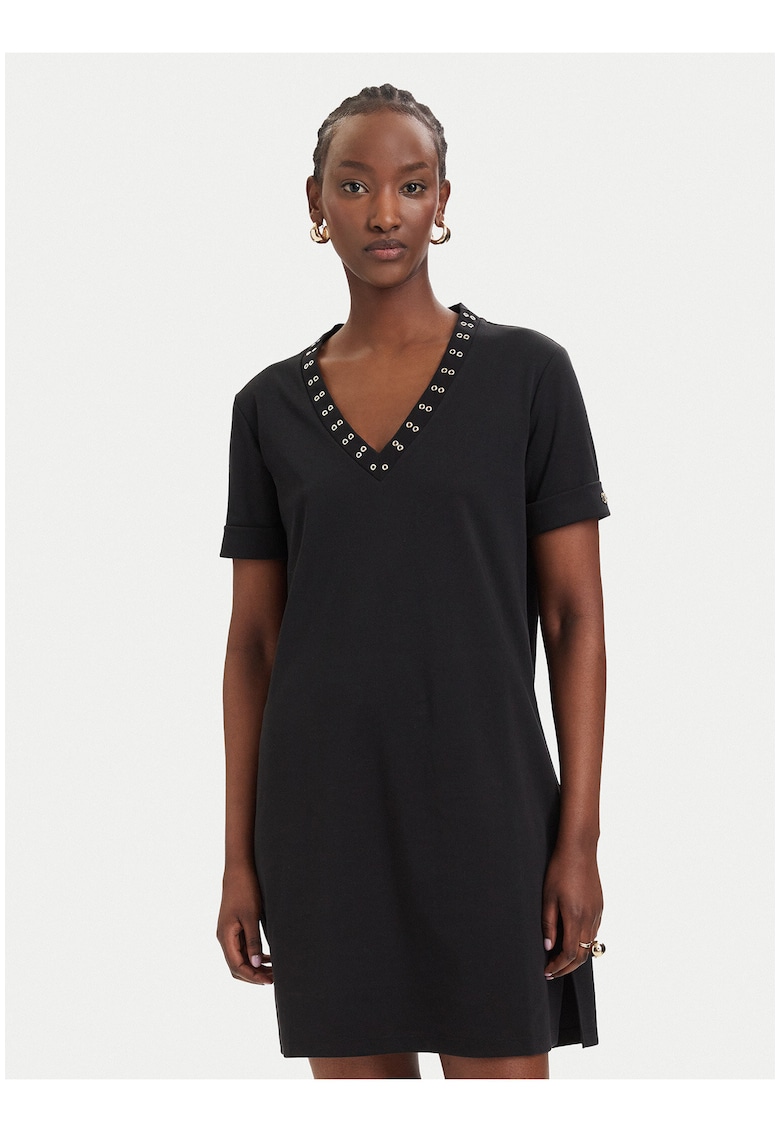 Rochie sport dama - negru - bumbac/poliester