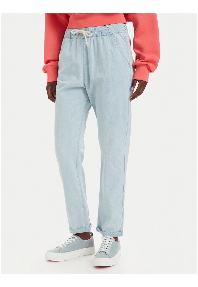 Pantaloni sport dama - Albastru - bumbac