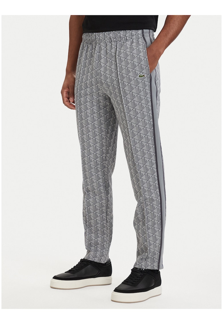 Pantaloni de trening Barbati - Gri - poliester-bumbac - regular fit