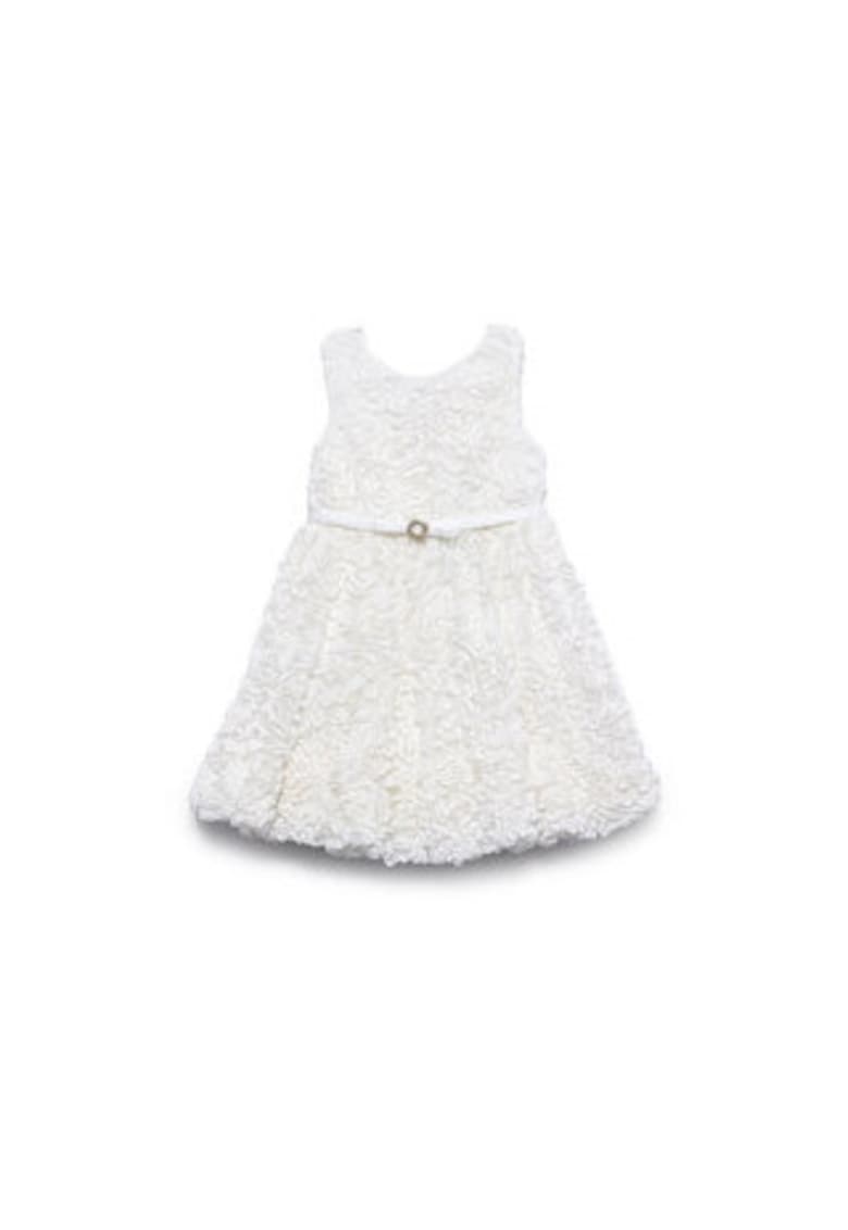 Rochie eleganta fete - Abel & Lula - floral - alb - poliester -