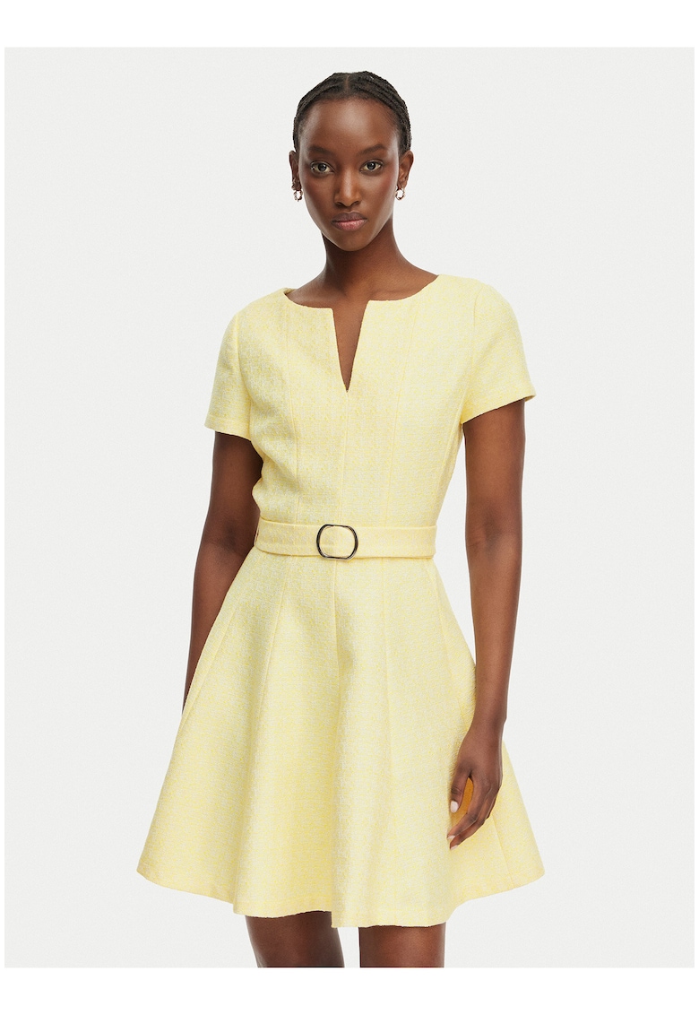 Rochie de cocktail Dama - Galben -