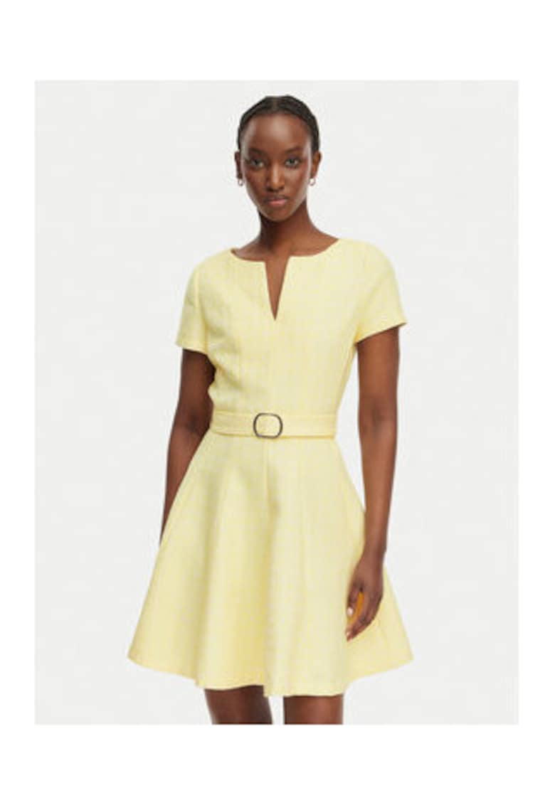 Rochie de cocktail Dama - Galben -