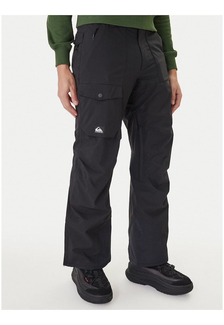 Pantaloni sport barbati - negru - poliester -
