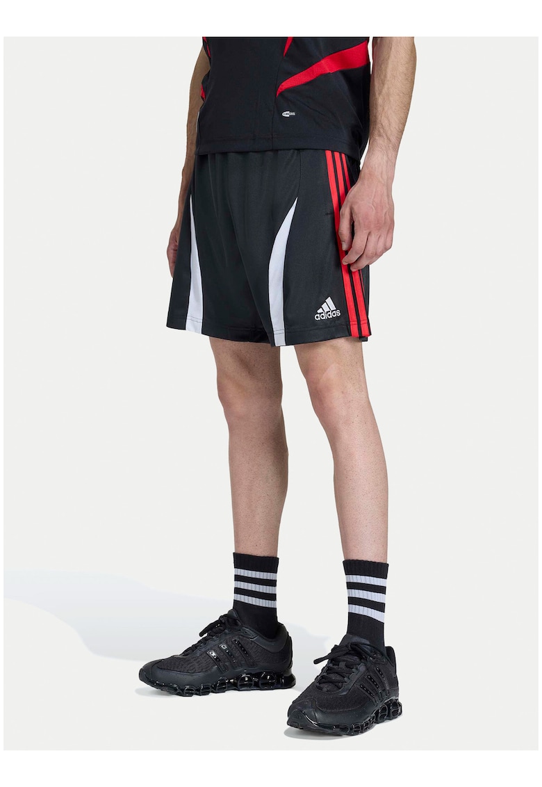 Pantaloni scurti sport Barbati - negru - poliester reciclat -